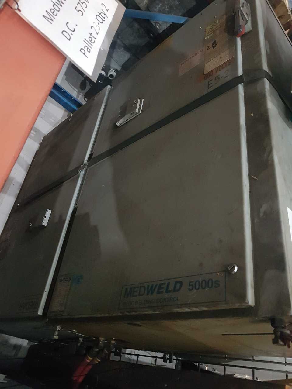 Lot of 2 Medweld 5000's D.C 575 V weld Controllers - WELDING EQUIPMENT