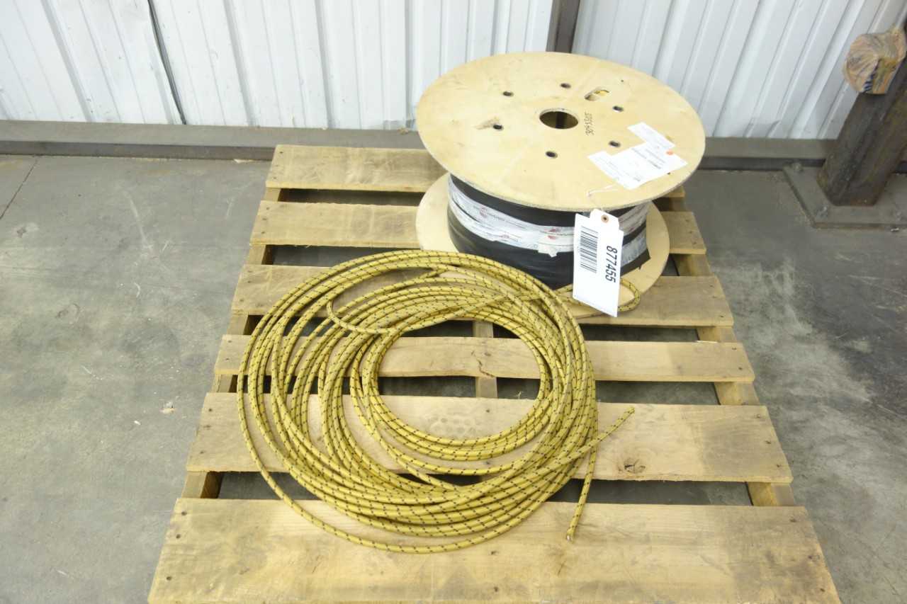 SPOOL OF NEXANS ALUMINUM NICKEL-PLATED CABLE WIRE - ELECTRICAL COMPONENTS