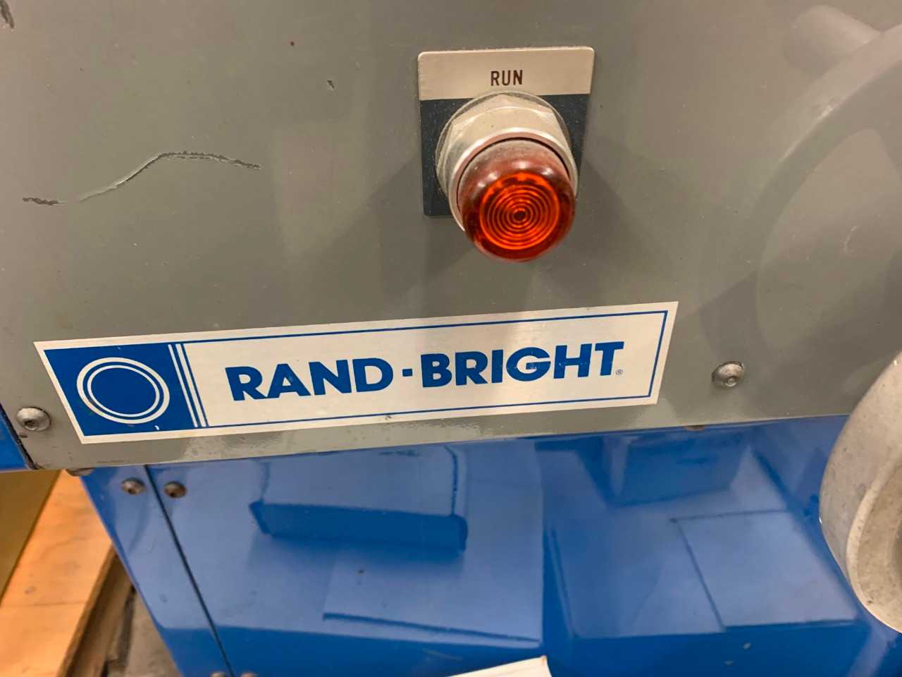 Rand Bright Centerless Polishing & Buffing Machine w/ Extra Wheels - POLISHING MACHINES