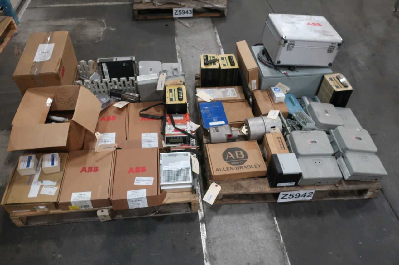 2 PALLETS OF ASSORTED ELECTRICAL EQUIPMENT - MISCELLANEOUS