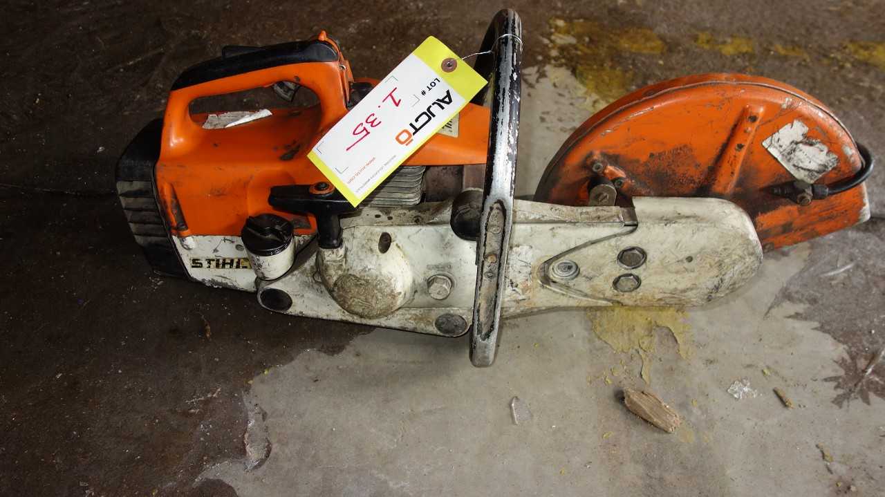 STIHL TS400 QUICKCUT 14IN METAL CUT OFF SAW - ELECTRIC POWER TOOLS