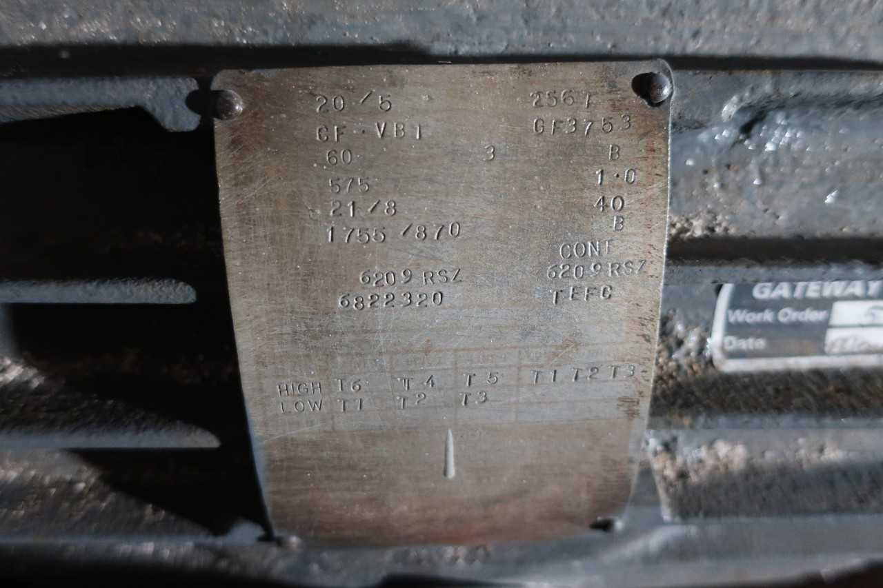 BBC 256T 60HP 575V-AC ELECTRIC MOTOR - ELECTRIC MOTORS