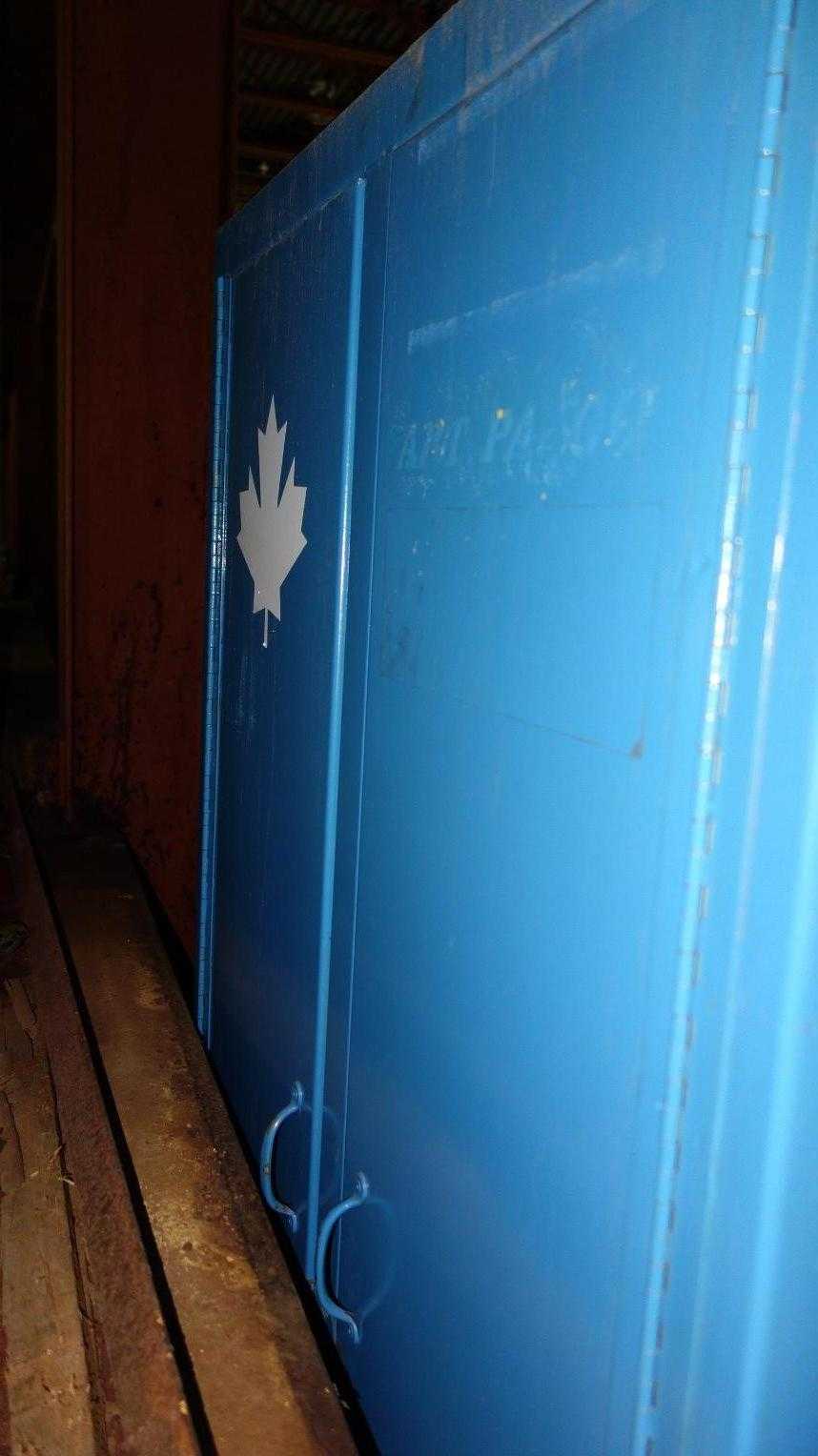 2 DOOR STEEL CABINET - TOOL STORAGE