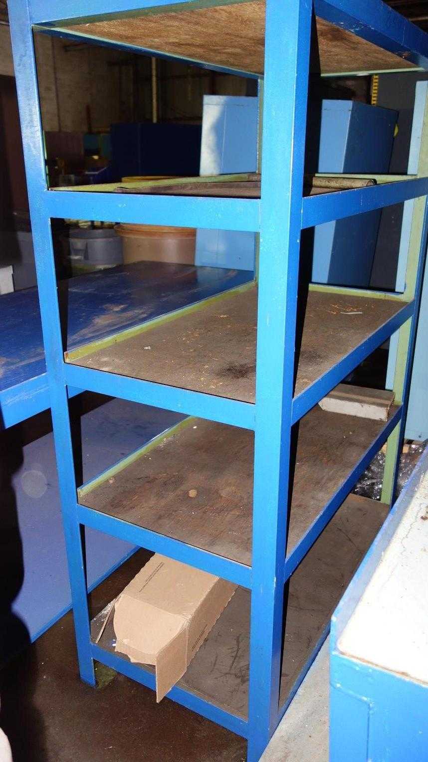 5 SHELF STEEL SHELVING - SHELVING 5 SHELF STEEL SHELVING - SHELVING
