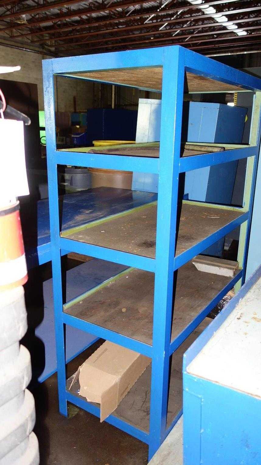 5 SHELF STEEL SHELVING - SHELVING