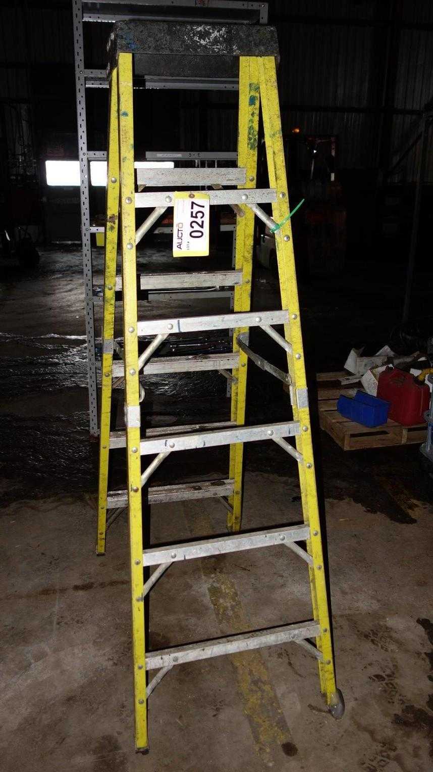 FEATHERLITE 6406 WHEELABRATOR 6-STEP ALUMINUM LADDER - MISCELLANEOUS
