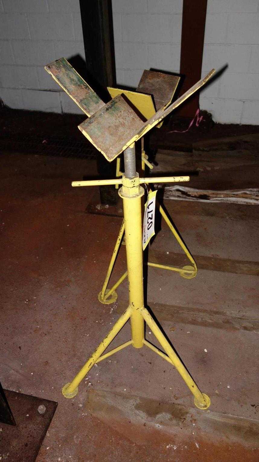 LOT OF 2 TRAILER JACKS - MATERIAL HANDLING