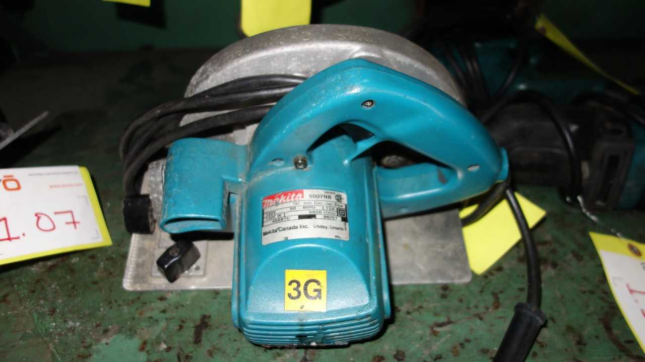 MAKITA 5007NB 120V-AC 7-1/4IN CIRCULAR SAW - ELECTRIC POWER TOOLS