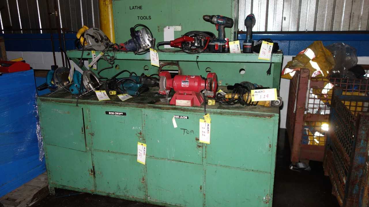 TOOLWORKING METAL BENCH TABLE - MISCELLANEOUS