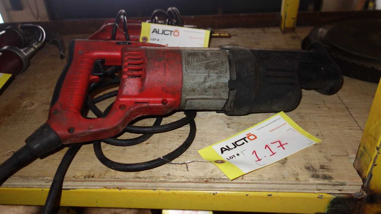 MILWAUKEE ORBITAL SUPER SAWZALL RECIPROCATING SAW - ELECTRIC POWER TOOLS