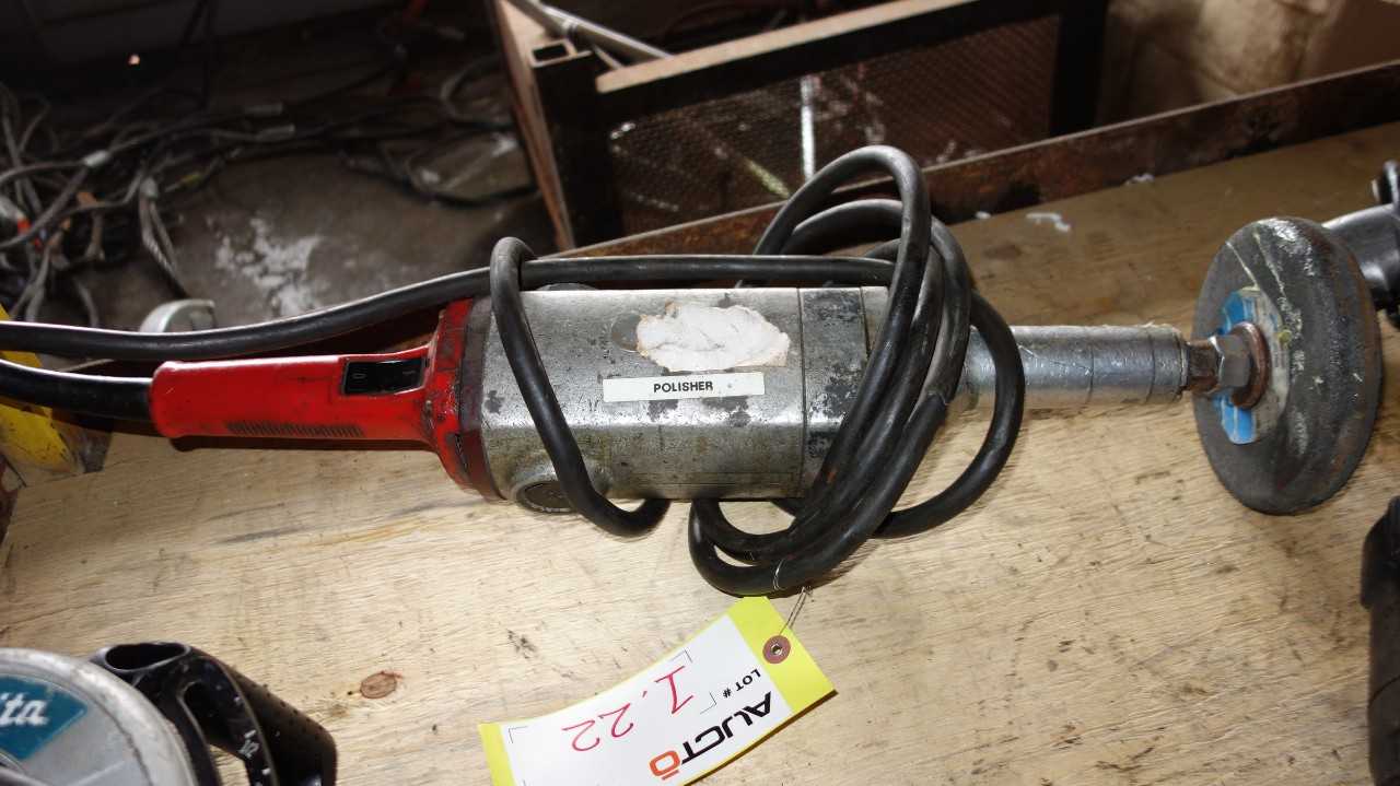 120V-AC POLISHER - ELECTRIC POWER TOOLS