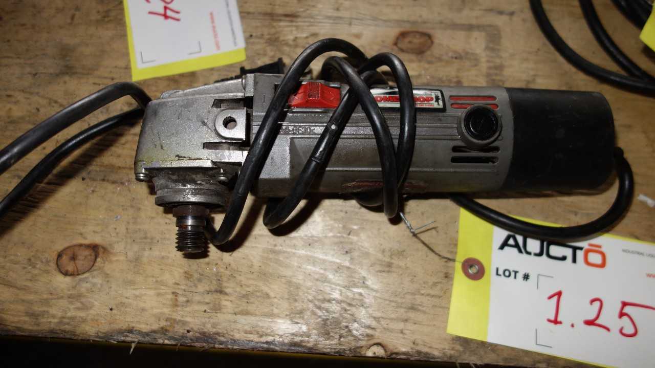 HOME SHOP HS-1045 120V-AC ANGLE GRINDER - ELECTRIC POWER TOOLS