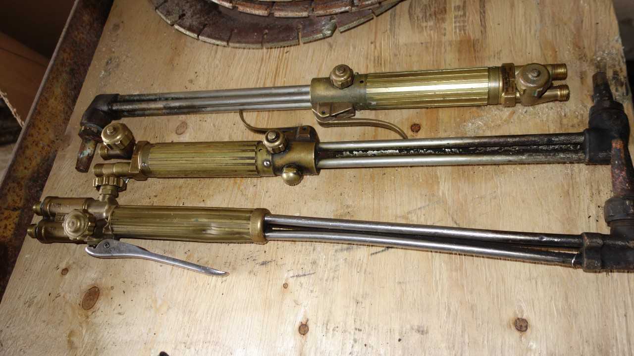 LOT OF 3 VICTOR ACETYLNE PROPANE OXYGEN TORCH - WELDING EQUIPMENT