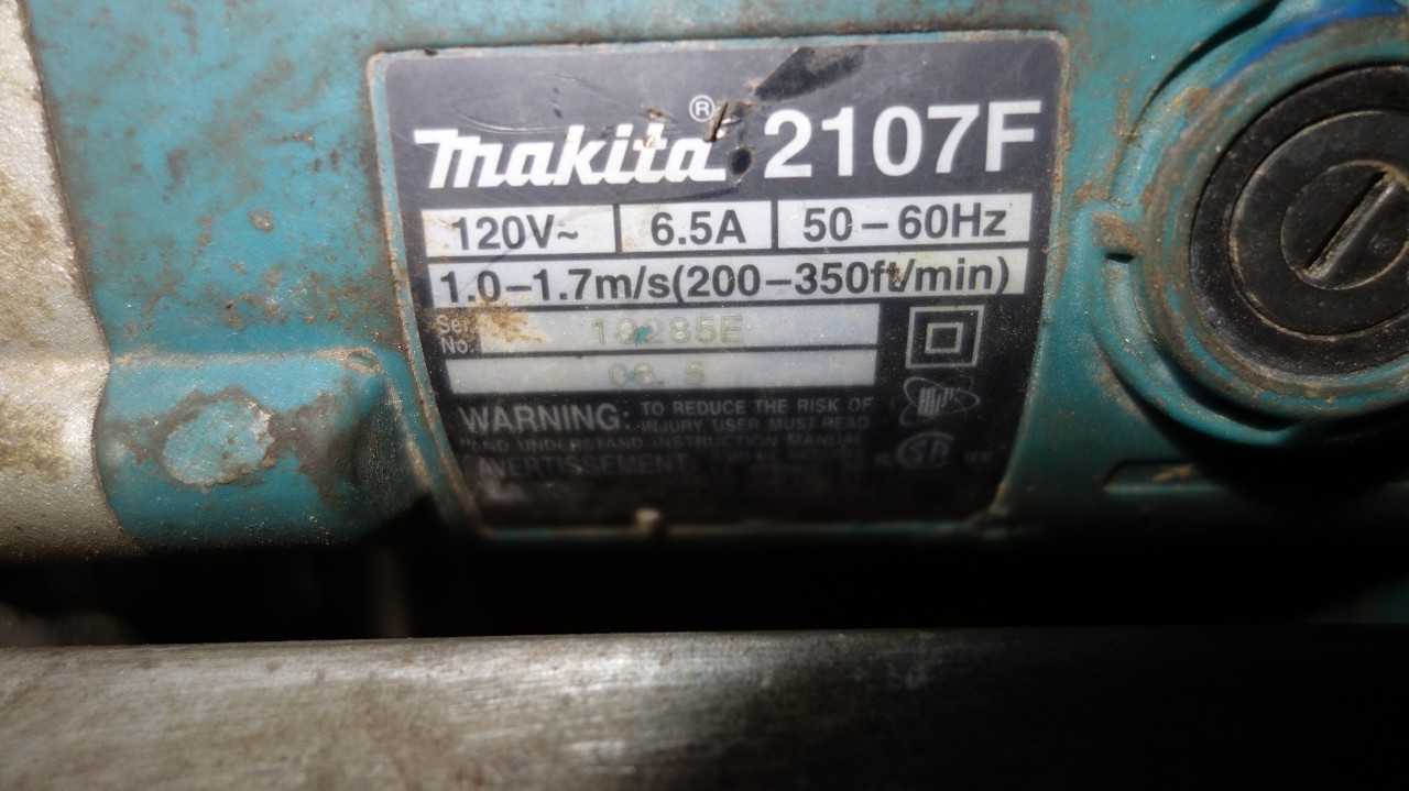 MAKITA 2107F 120V-AC PORTABLE BAND SAW - ELECTRIC POWER TOOLS