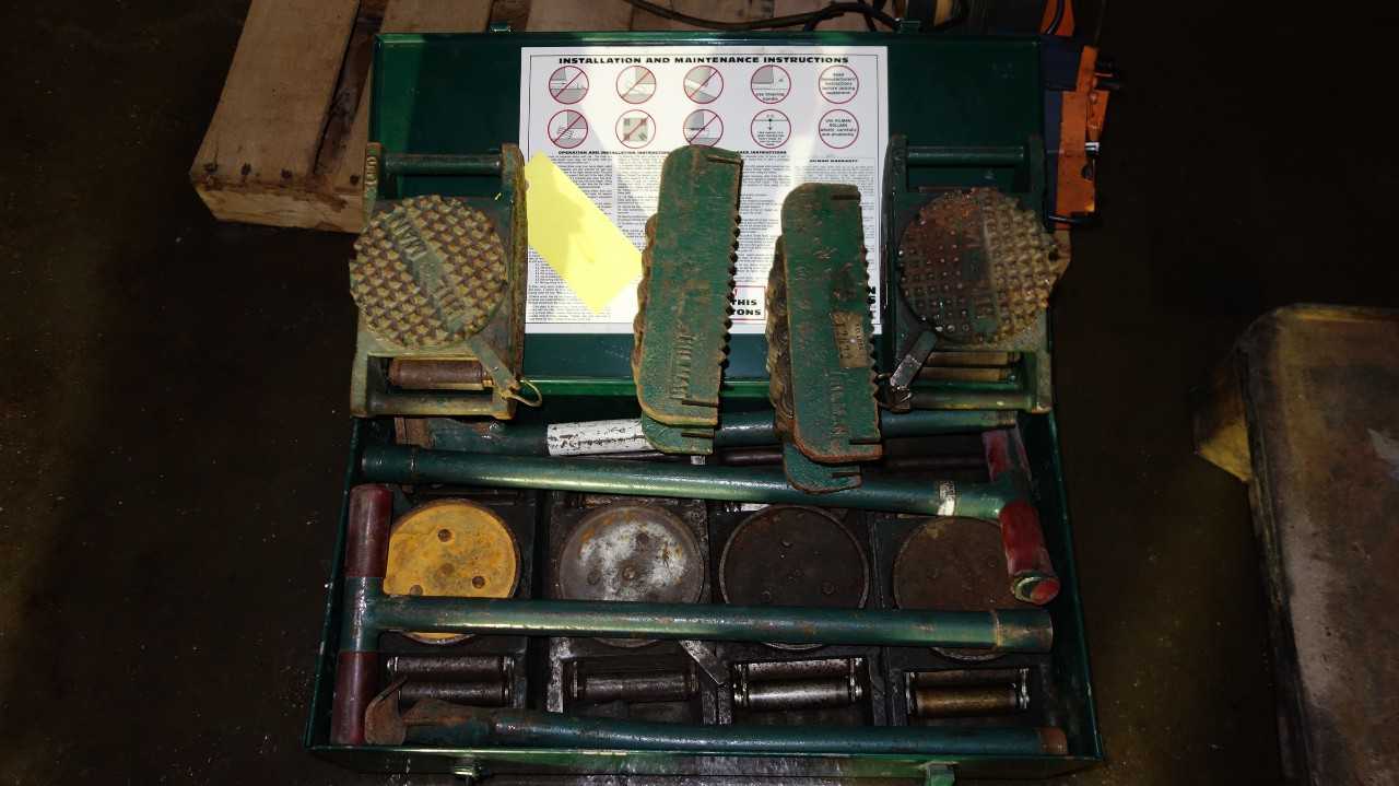 HILLMAN ROLLERS 60TON DELUXE ROLLER KIT - ELECTRIC POWER TOOLS