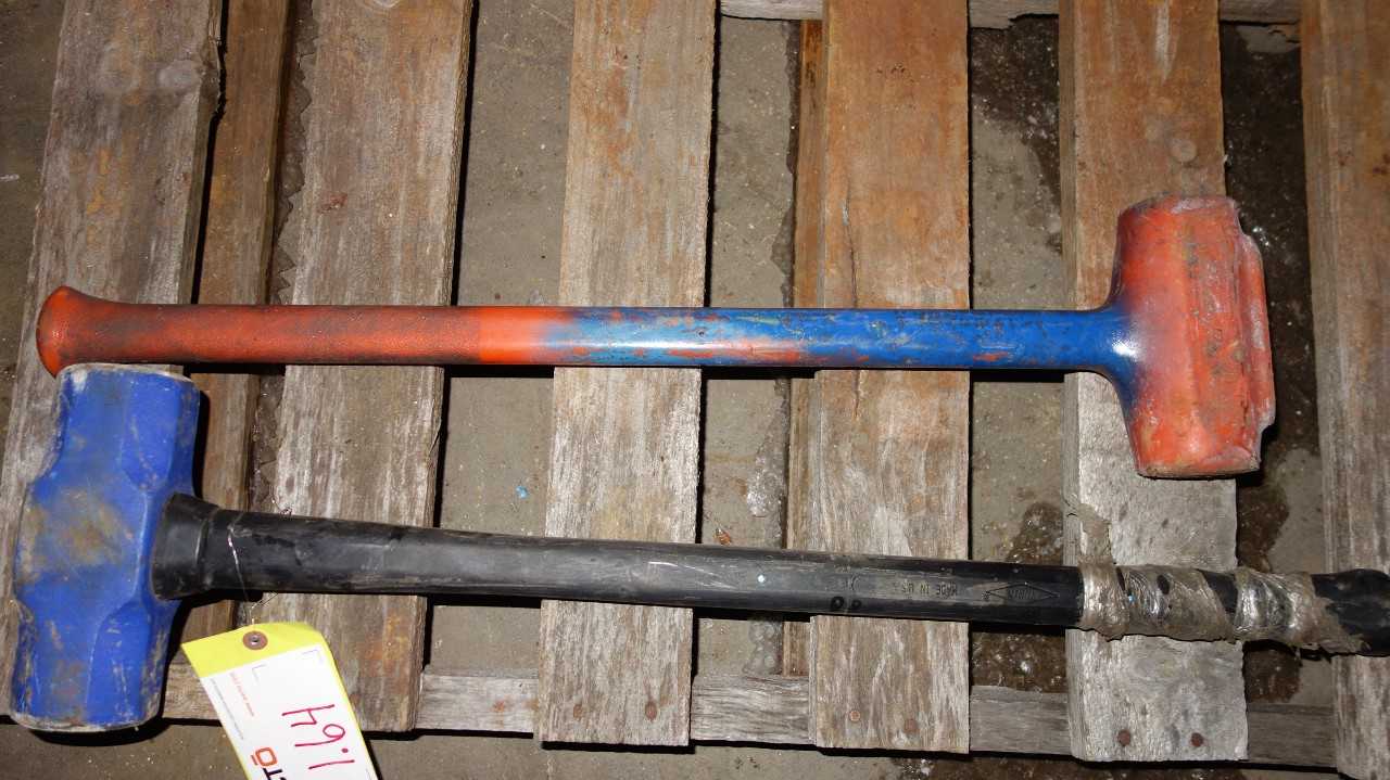 LOT OF 2 BLUE-POINT SLEDGEHAMMERS - HAND TOOLS