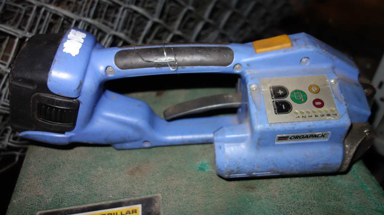ORGAPACK OR-T-200 BATTTERY OPERATED ELECTRIC PLASTIC STRAPPING TOOL - ELECTRIC POWER TOOLS