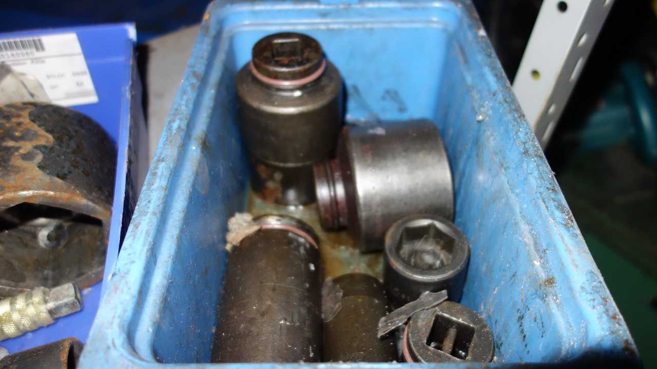 ASSORTED LOT OF PROTO HEX SOCKETS - ELECTRIC POWER TOOLS