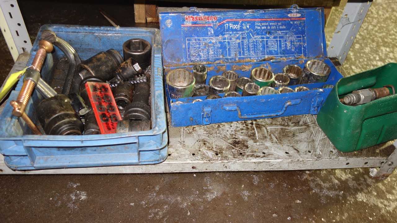 LOT OF ASSORTED HEX SOCKETS, WRENCH SET, ALLEN KEYS, WESTWARD, PROTO - ELECTRIC POWER TOOLS