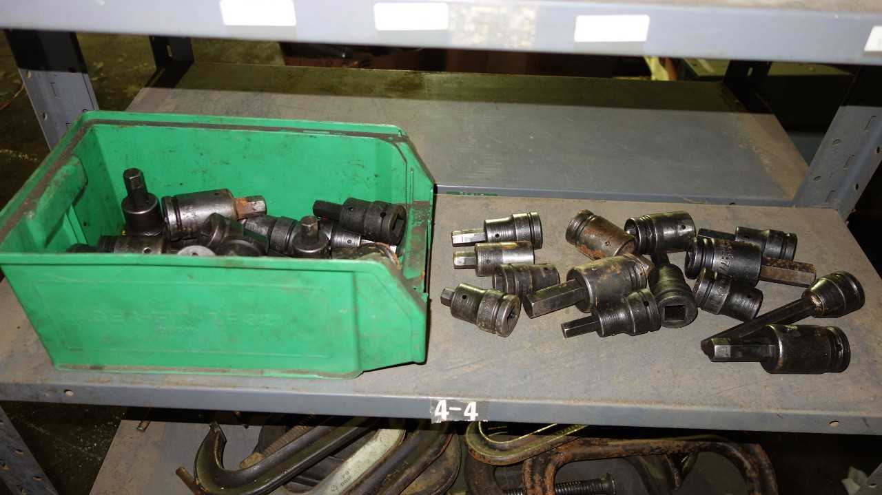 LOT OF ASSORTED ALLEN KEY HEX SOCKETS, PROTO, SNAP ON - ELECTRIC POWER TOOLS