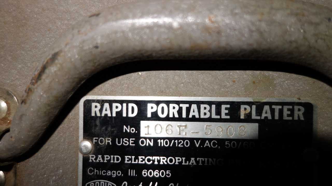 LOT OF ASSORTED TEST EQUIPMENT, PORTABLE PLATER, CONTROLLER, PROMAC, CRANESMART - ELECTRICAL COMPONENTS