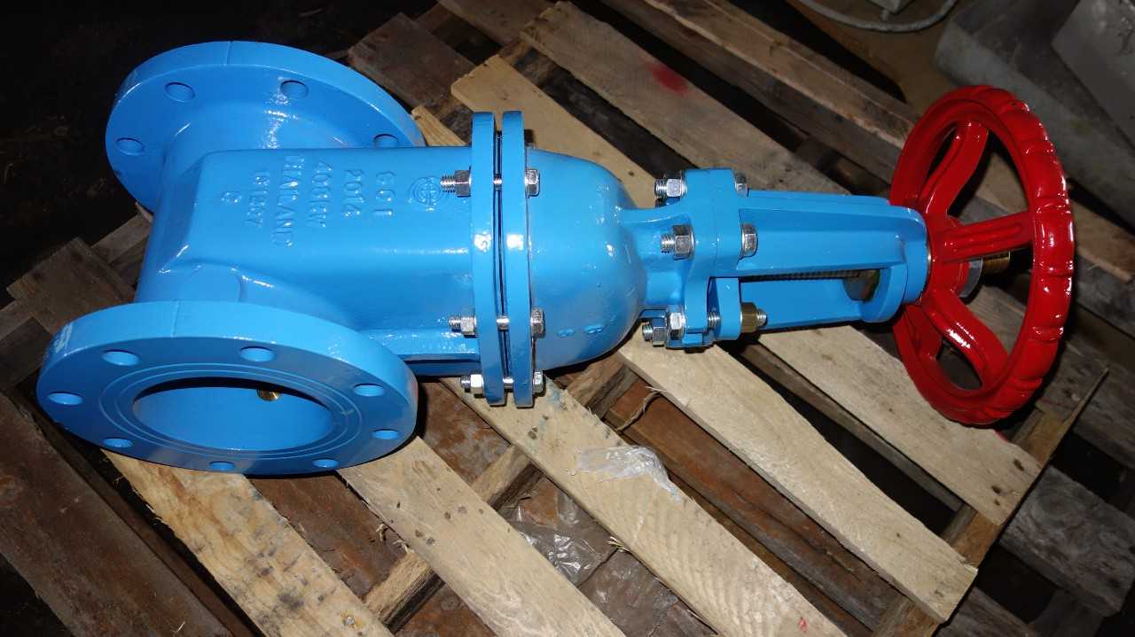 NEW WATTS MEA-252-91-E 6IN STEEL FIRE MAIN GATE VALVE - KNIFE GATE VALVE