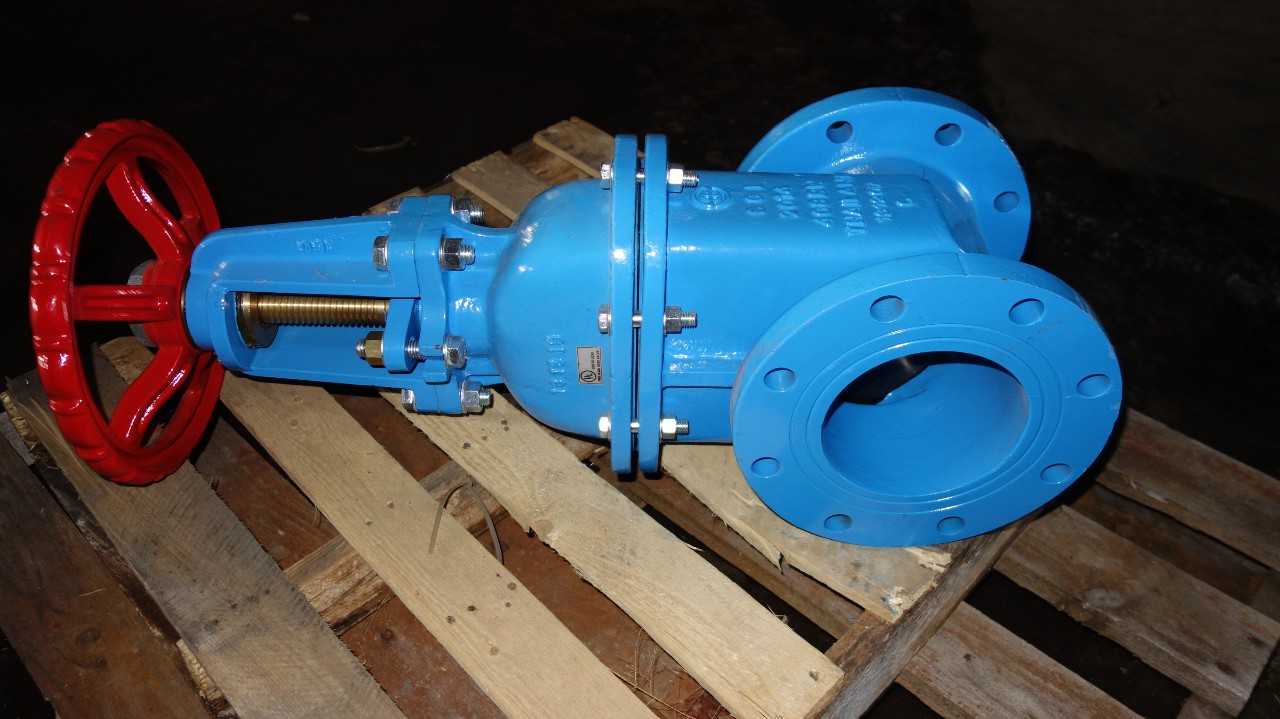 NEW WATTS MEA-252-91-E 6IN STEEL FIRE MAIN GATE VALVE - KNIFE GATE VALVE