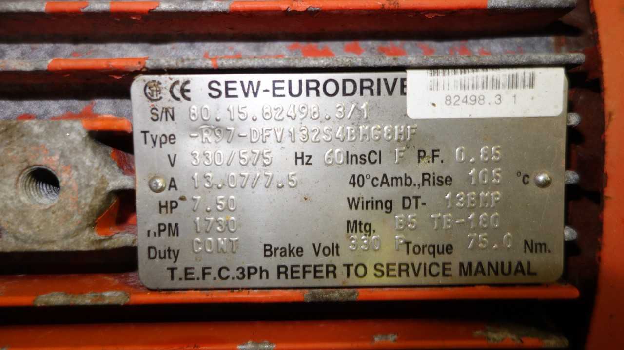 JEAMAR 7.50HP 575V-AC ELECTRICAL LIFTING PULLING WINCH - MATERIAL HANDLING