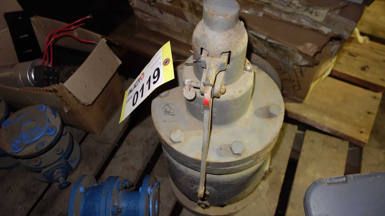 NEW KUNKLE 252N4 4IN 20PSI STEEL RELIEF VALVE - RELIEF VALVE