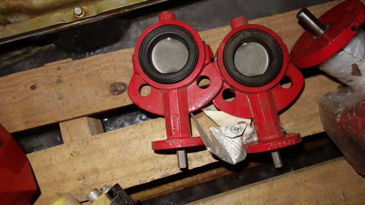 1 PALLET OF ASSORTED BUTTERY VALVES, ACTUATORS, KEYSTONE, BRAY COMPAQTORQUE - VALVES