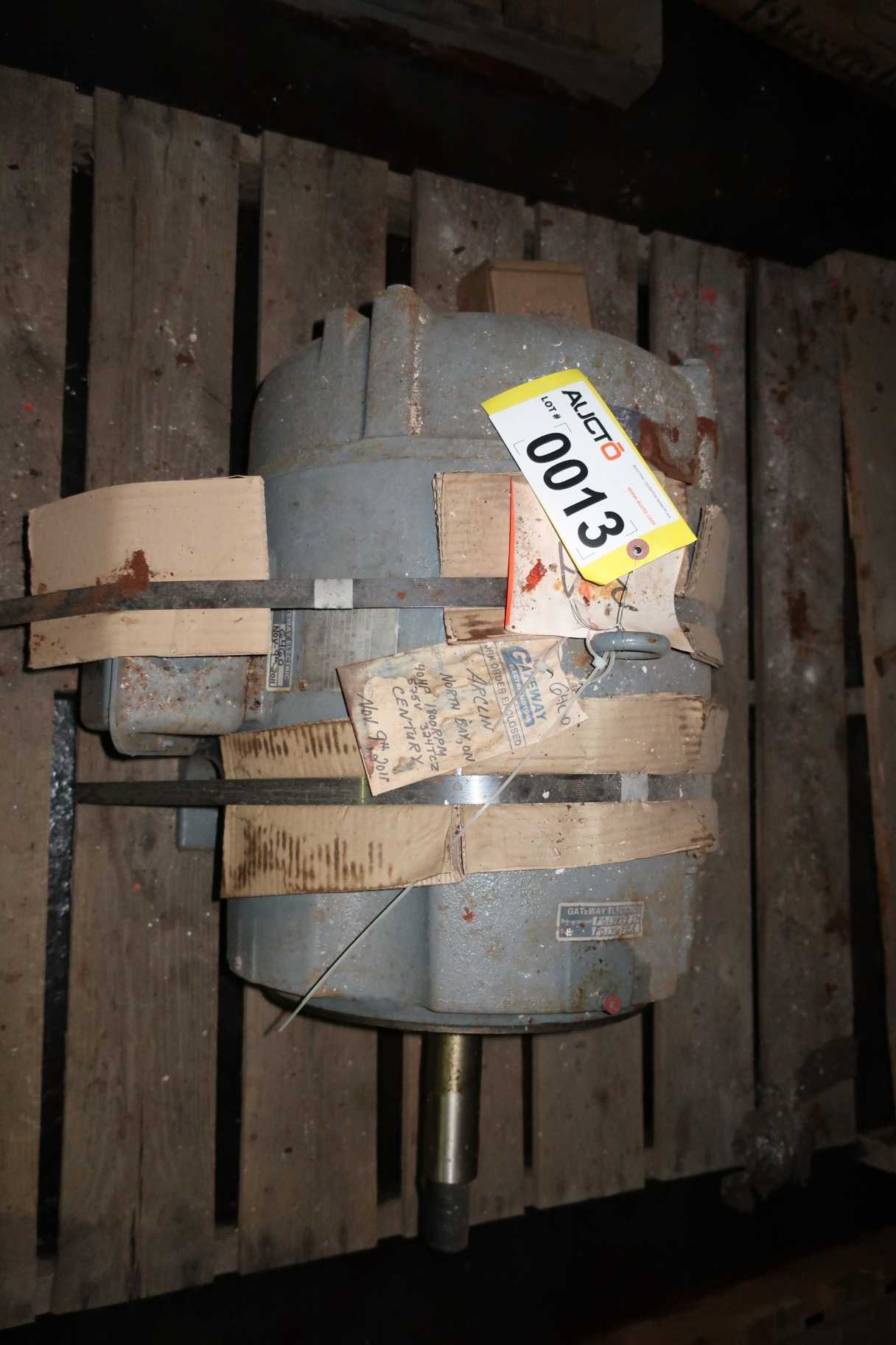 GOULD 324TCZ 40HP 575-VAC ELECTRIC MOTOR - ELECTRIC MOTORS