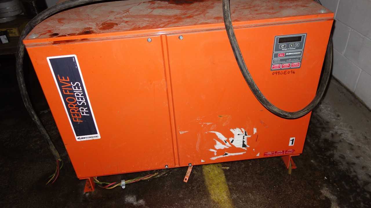 C & D TECHNOLOGIES FR36K935 FERRO FIVE BATTERY CHARGER 480V-AC IN 72V-DC OUT - MATERIAL HANDLING