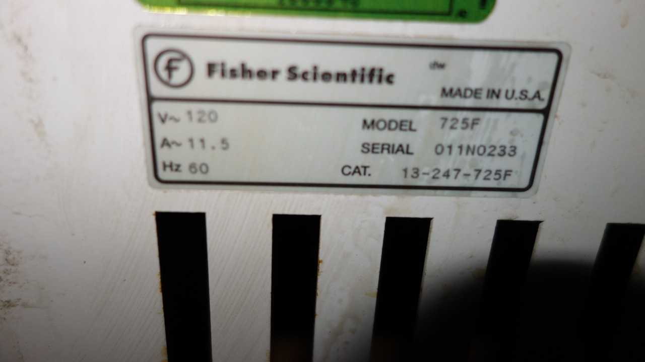 FISHER SCIENTIFIC 725F 120V-AC LABORATORY CONVECTION OVEN - LAB & SCIENTIFIC