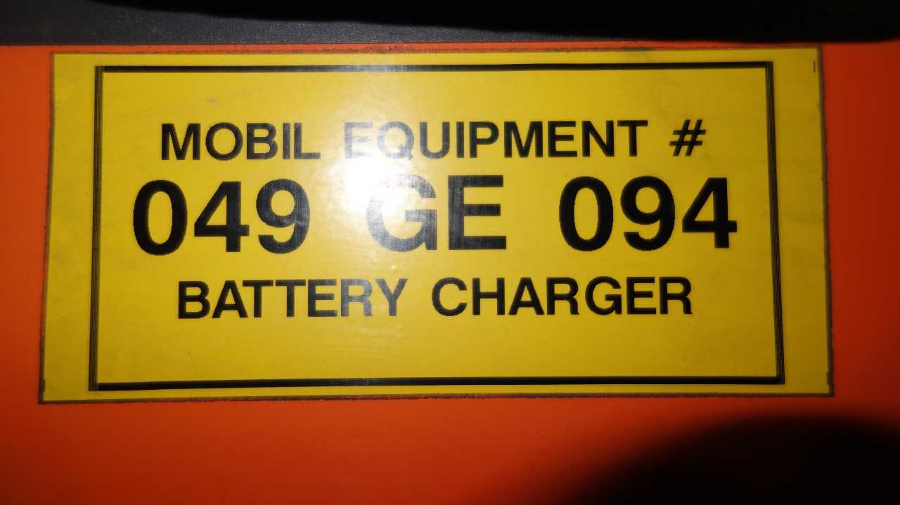 CHARTER POWER SYSTEMS FR12CE255E BATTERY CHARGER POWER SUPPLY  - MATERIAL HANDLING