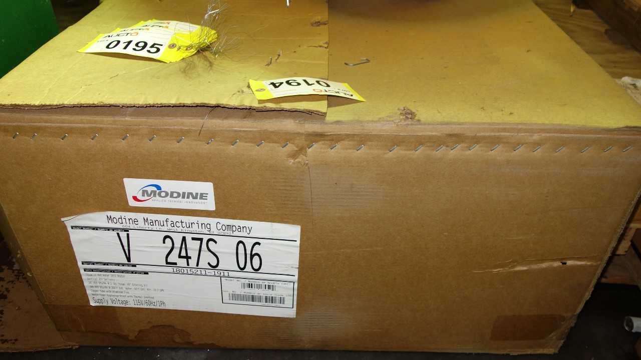 NEW MODINE V 247S 06 115V-AC STEAM HOT WATER UNIT AIR HEATER - INDUSTRIAL PARTS