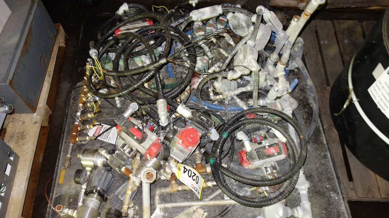 1 PALLET OF ASSORTED VALVE REPLACEMENTS PARTS, SOLENOID, ACTUATORS, ASCO - VALVES