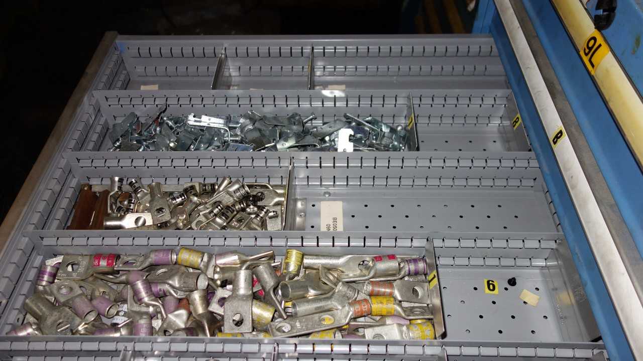 LISTA 11-DRAWER TOOL CABINET W/ CONTENTS, - INDUSTRIAL PARTS