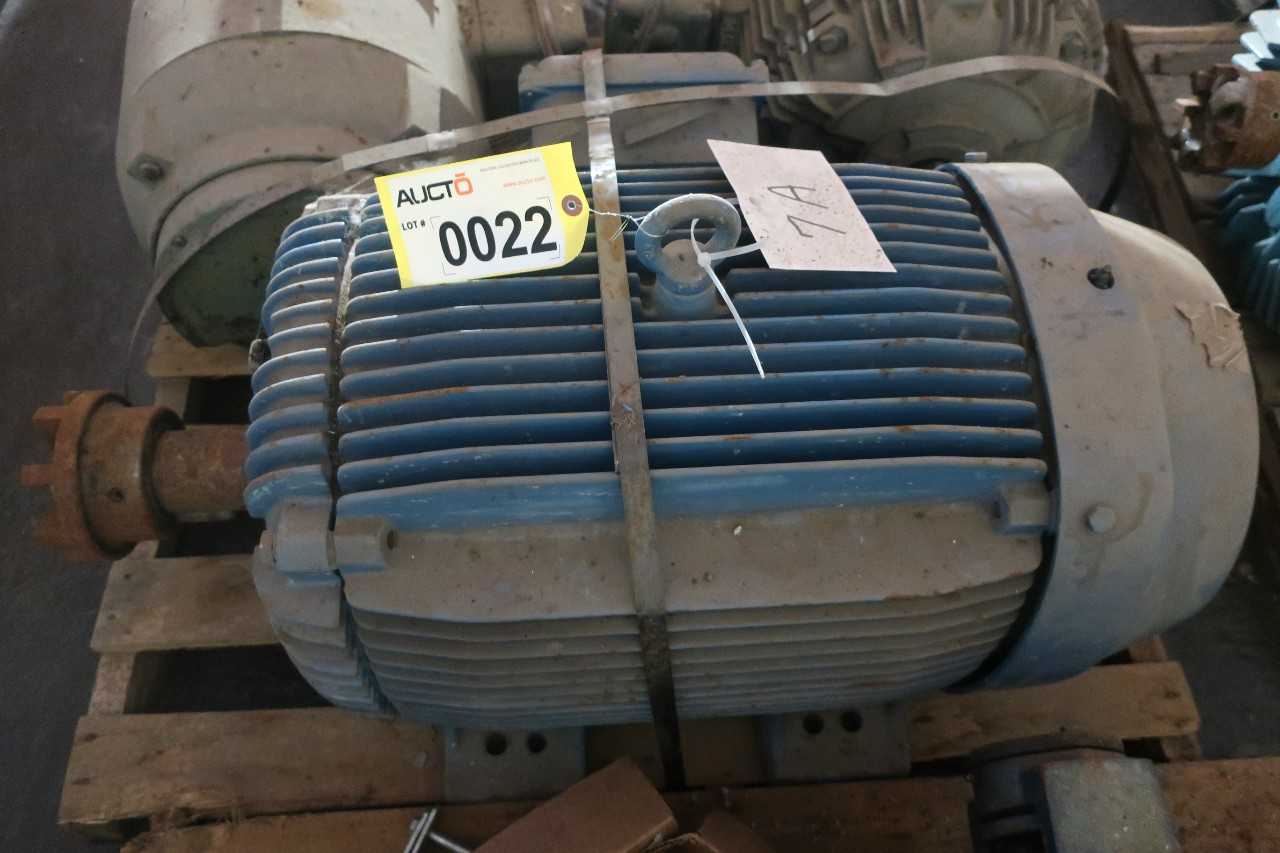 WEG 404/5T 100HP 575-VAC ELECTRIC MOTOR - ELECTRIC MOTORS