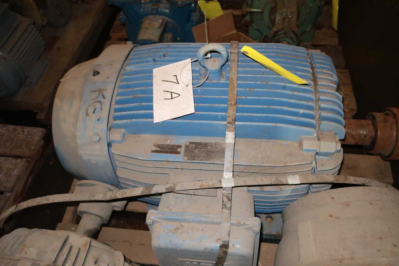 WEG 404/5T 100HP 575-VAC ELECTRIC MOTOR - ELECTRIC MOTORS