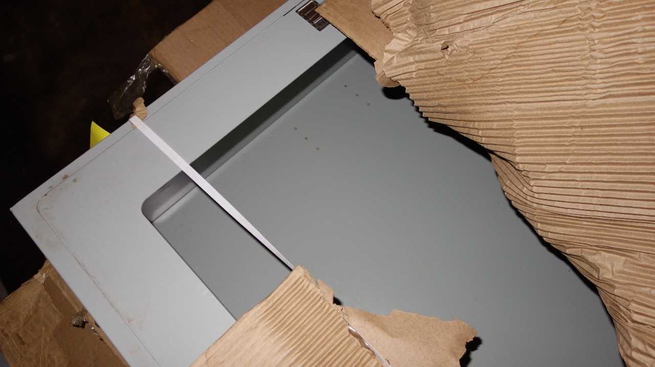 LOT OF 2 NEW FIRE EXTINGUISHER STEEL ENCLOSURE CABINET - ELECTRICAL ENCLOSURES