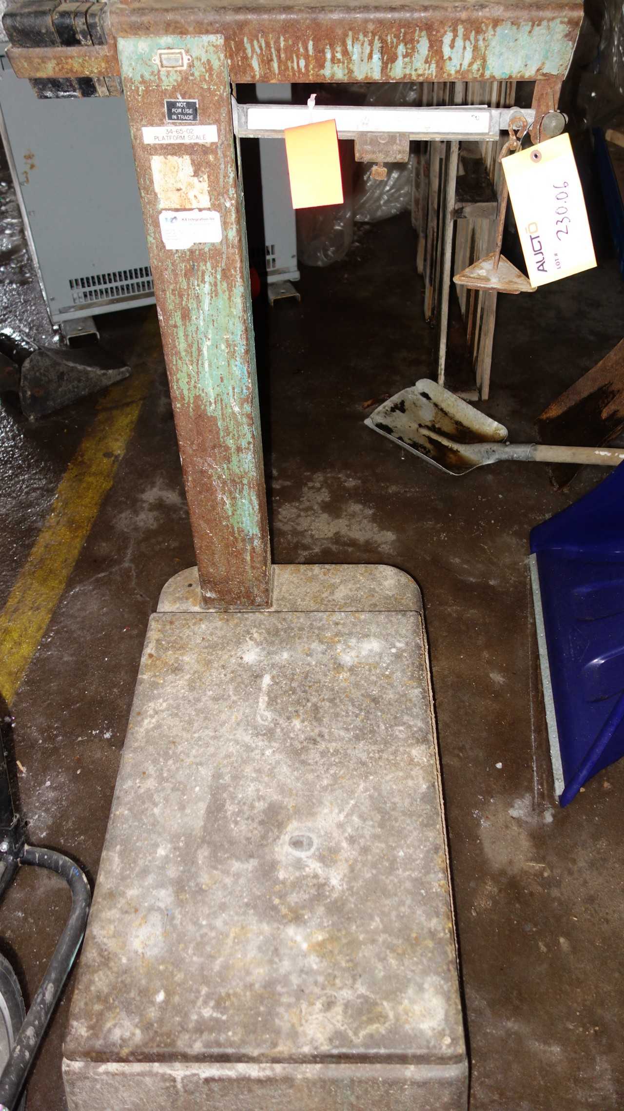 MANUAL PLATFORM SCALE - SCALES