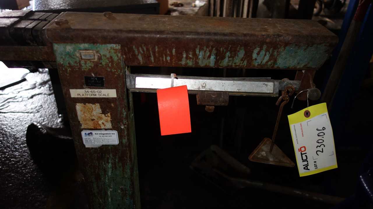 MANUAL PLATFORM SCALE - SCALES