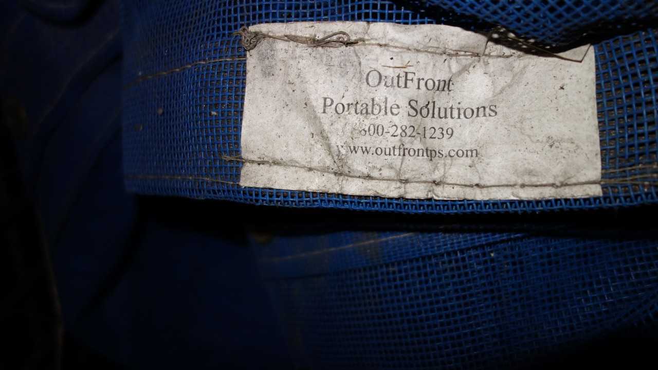 1 CRATE OF BLUE TARPS - MISCELLANEOUS