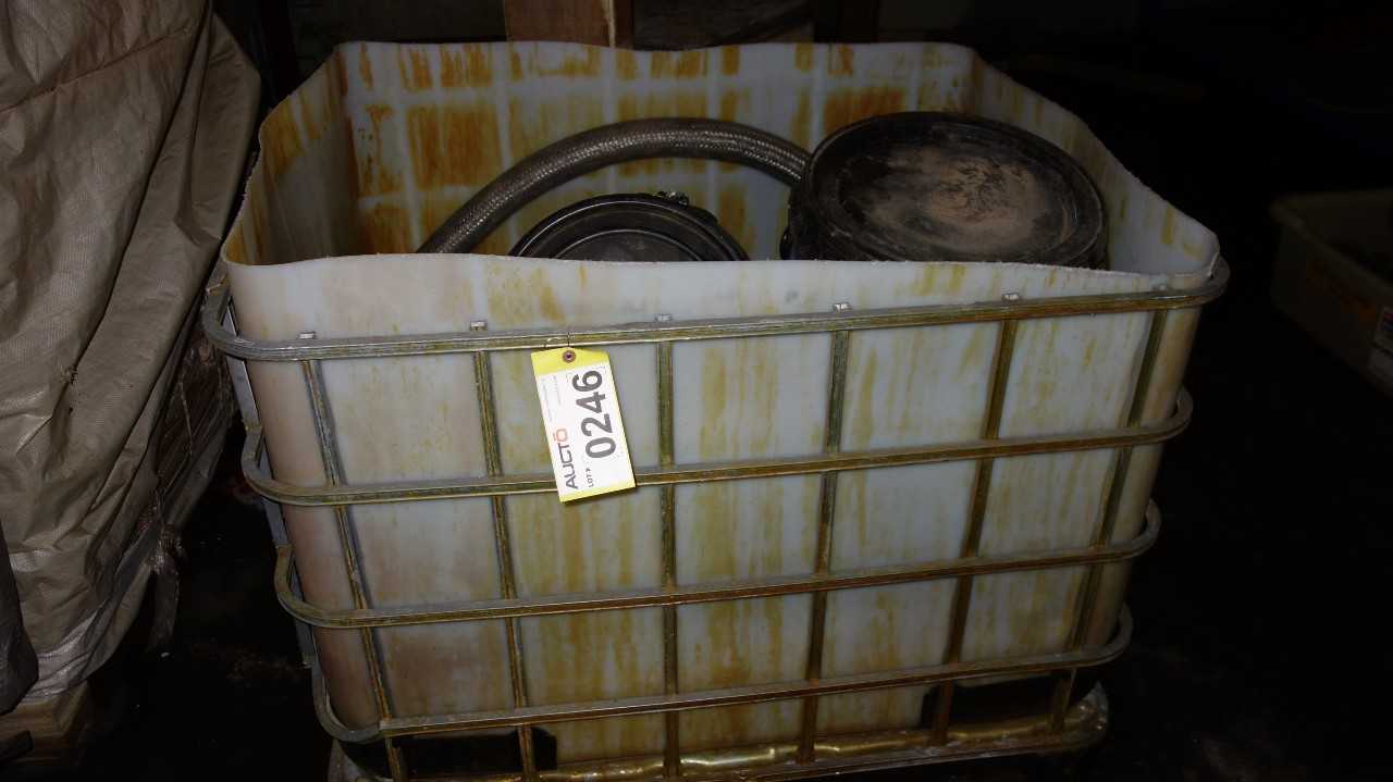OIL SPILL CONTAINING DRUM W/ CONTENTS - HOSES, BARRELS, SAFETY EQUIPMENT - MISCELLANEOUS