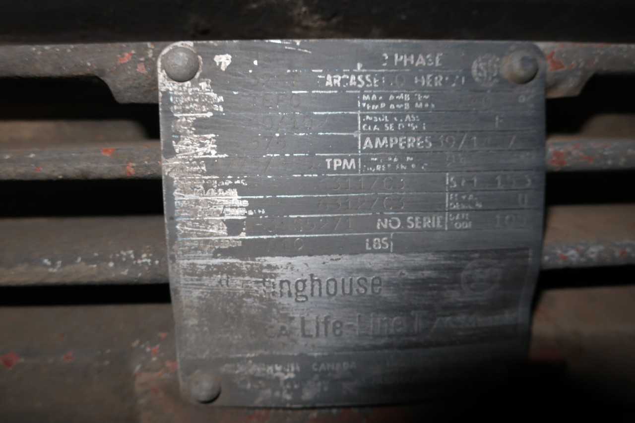 WESTINGHOUSE 326T 40HP 575V-AC ELECTRIC MOTOR - ELECTRIC MOTORS
