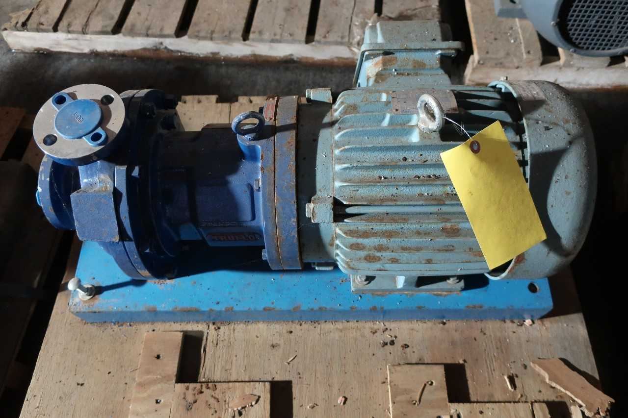 JOHN BROOKS TRUFLO MAP.1.5X1-6 1X1.50 7.5HP STAINLESS CENTRIFUGAL PUMP - CENTRIFUGAL PUMP