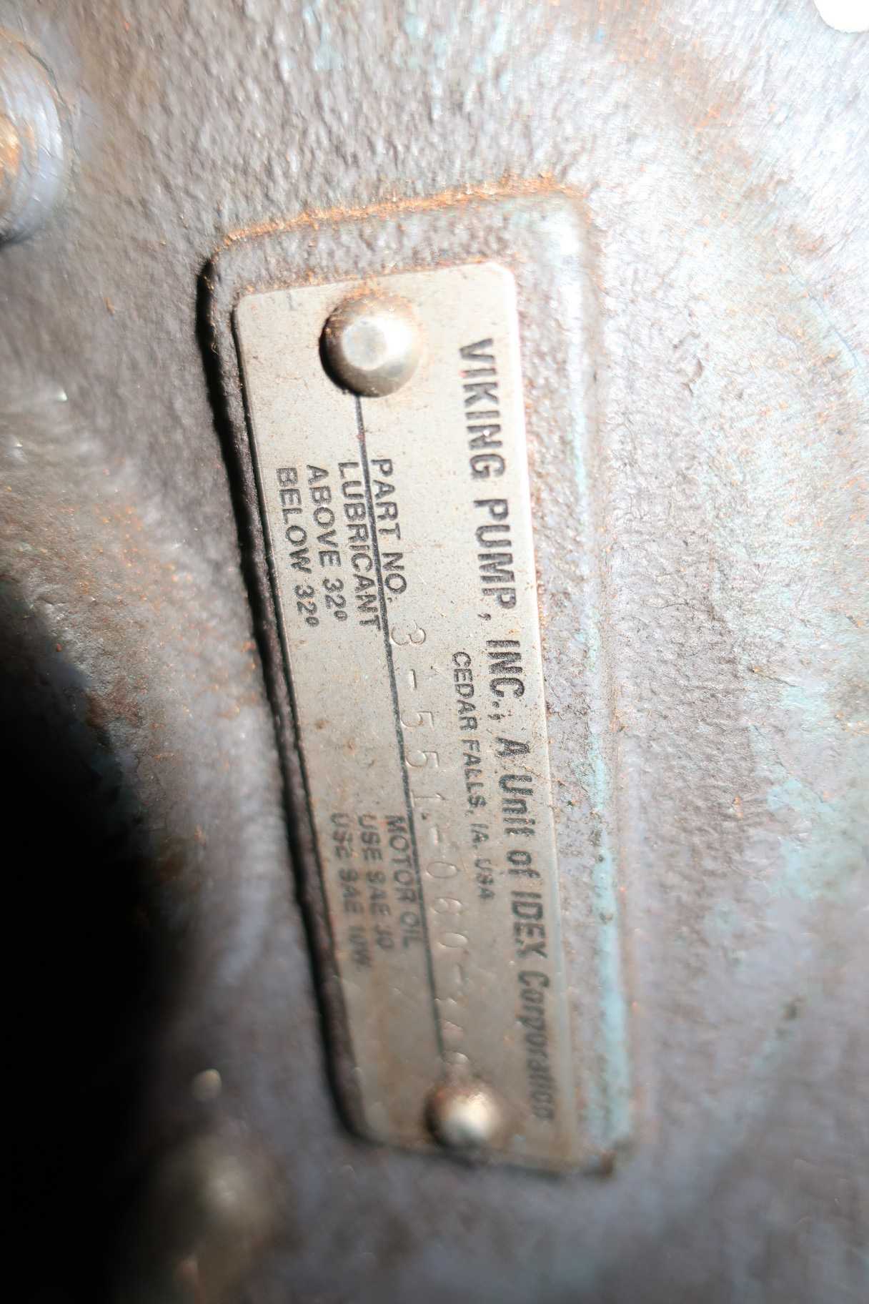 VIKING 3-551-060-340 GEAR PUMP ASSEMBLY - CENTRIFUGAL PUMP