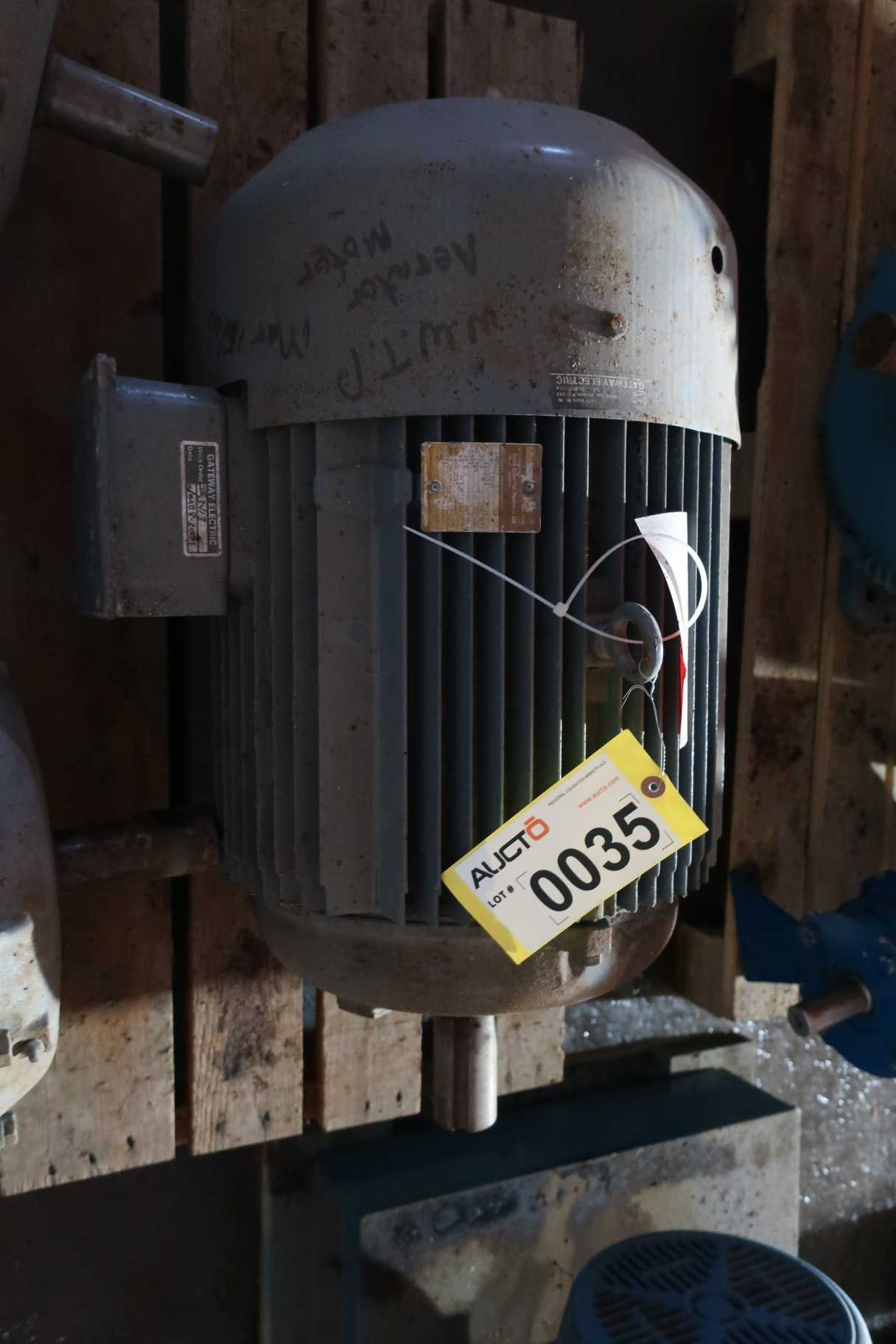 BROOK CROMPTON L326T 50HP ELECTRIC MOTOR - ELECTRIC MOTORS
