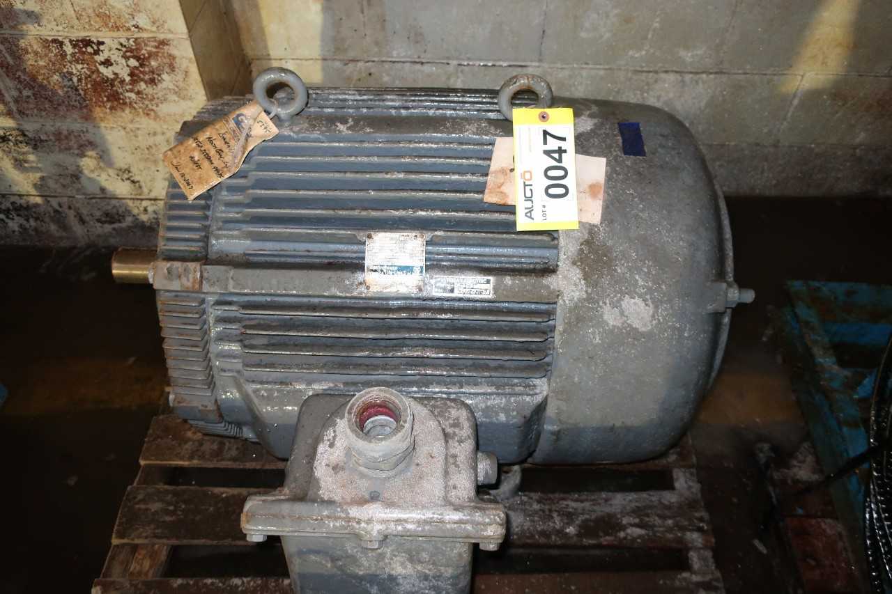 WESTINGHOUSE 444TF 125HP 575V-AC ELECTRIC MOTOR - ELECTRIC MOTORS