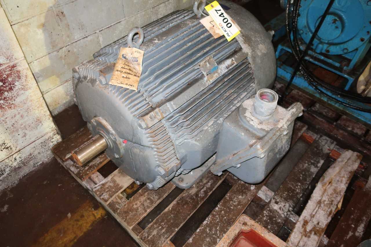 WESTINGHOUSE 444TF 125HP 575V-AC ELECTRIC MOTOR - ELECTRIC MOTORS